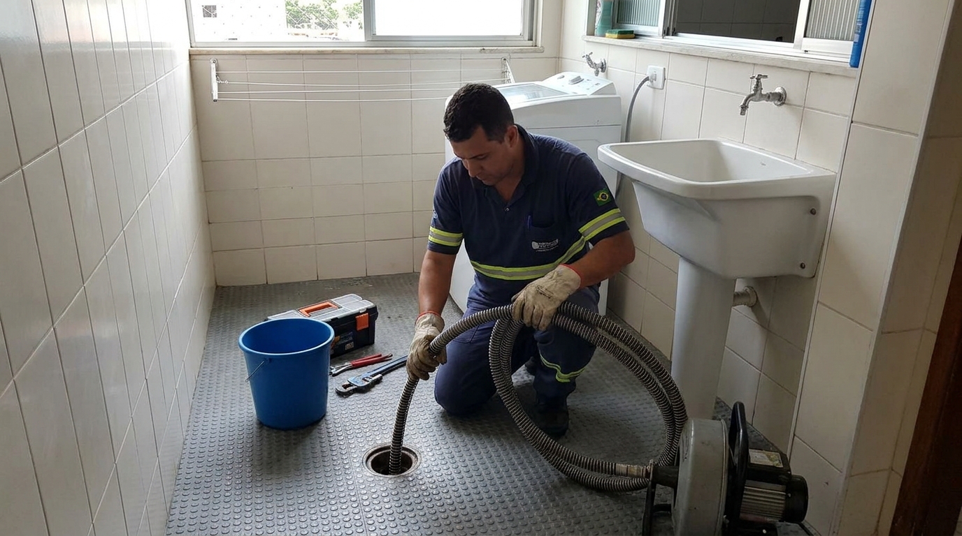 Desobstrução na Cozinha em Betim‑MG