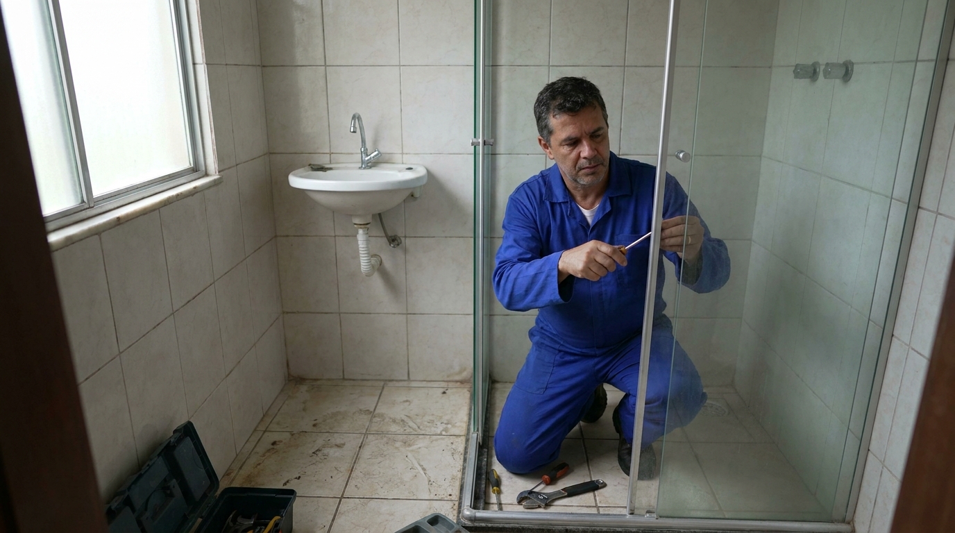 Troca de Roldanas e Trilhos no Centro, Betim‑MG
